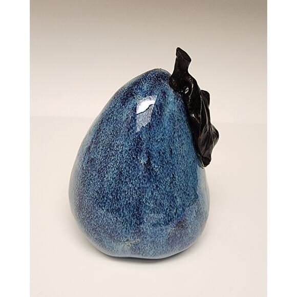 Vintage Ceramic Pear Fruit Sculpture 10” tall Decorative Country Cottage Decor - Picture 12 of 12